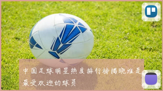 中国足球明星热度排行榜揭晓谁是最受欢迎的球员