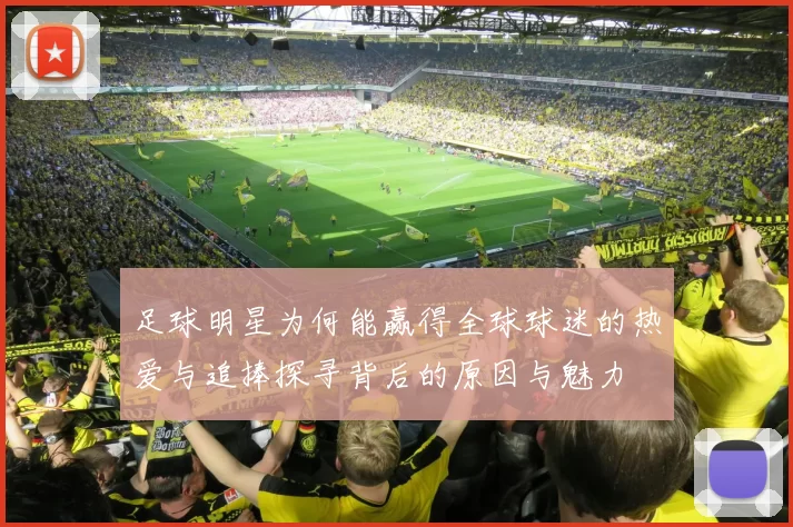 足球明星为何能赢得全球球迷的热爱与追捧探寻背后的原因与魅力