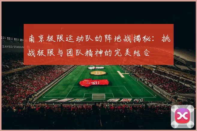 南京极限运动队的阵地战揭秘：挑战极限与团队精神的完美结合